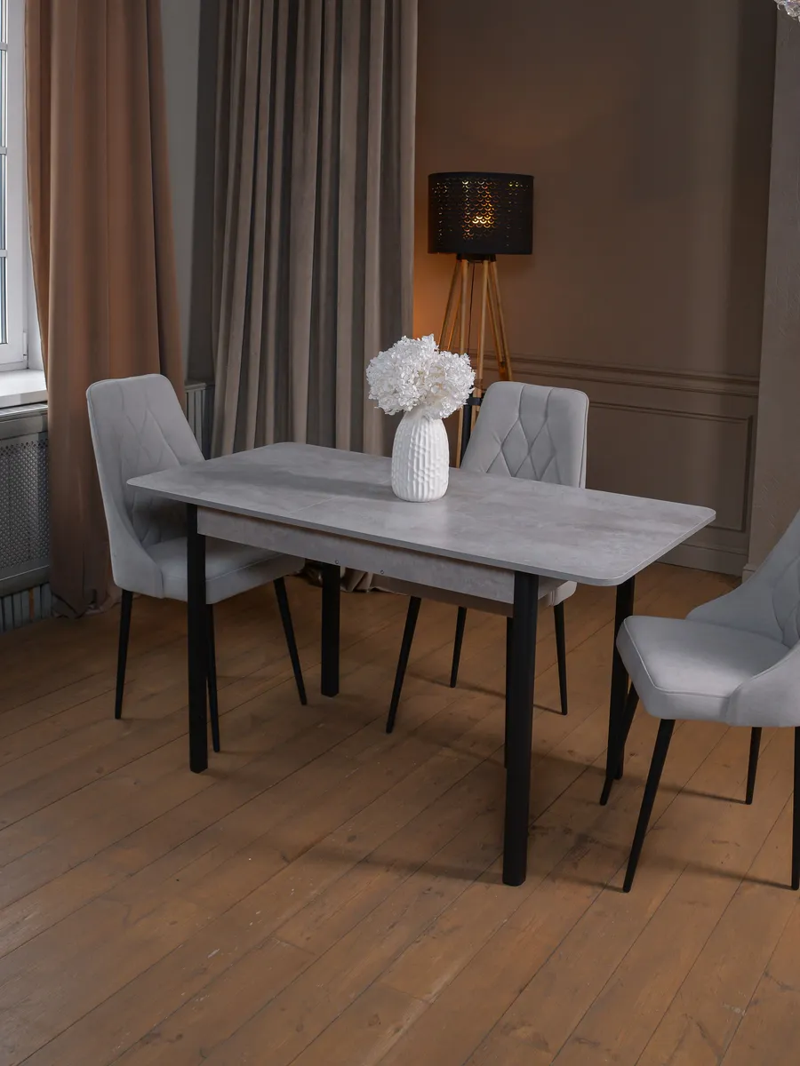 Стол кухонный раздвижной обеденный 60х96