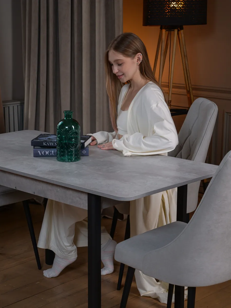 Стол кухонный раздвижной обеденный 60х96